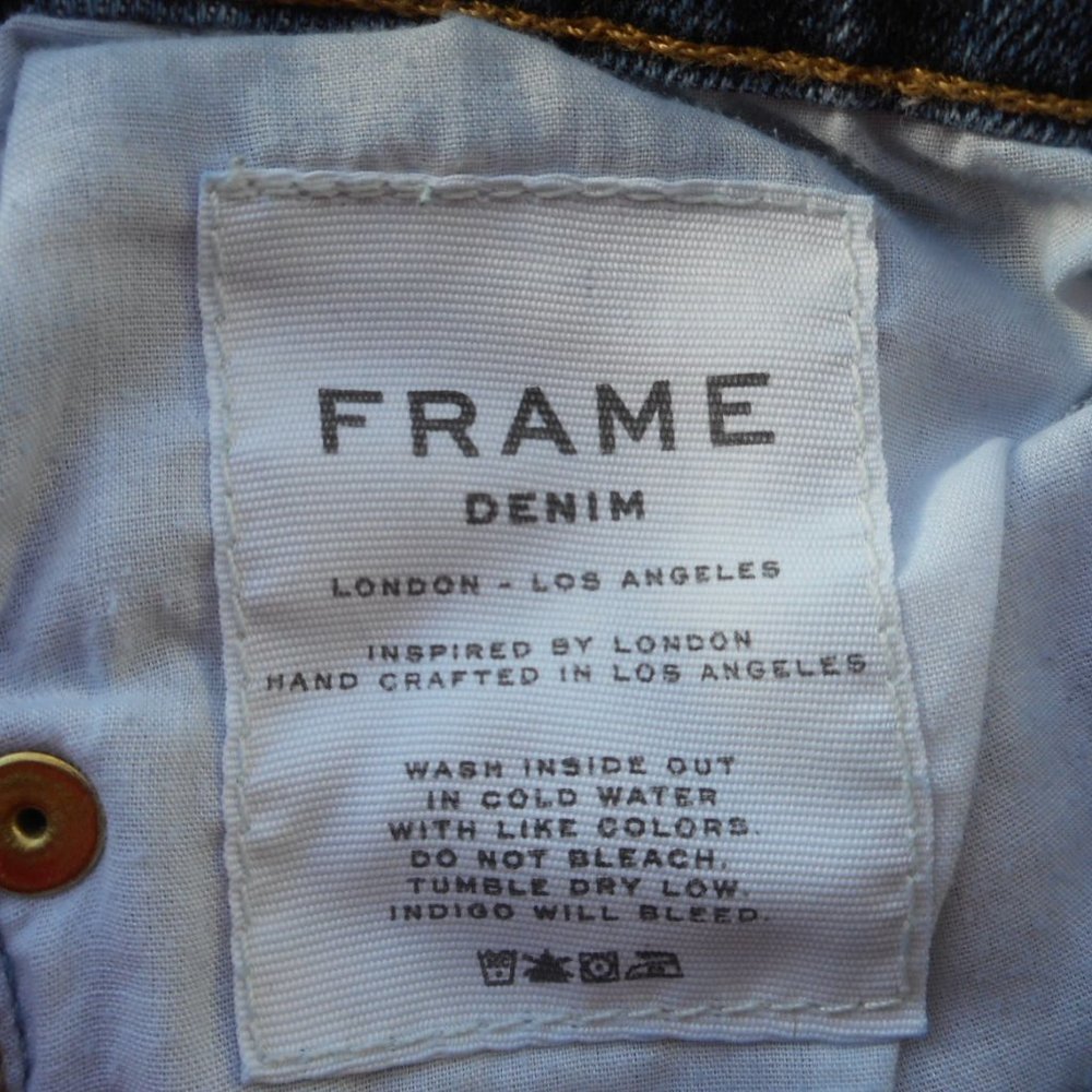 FRAME JEANS Size 28 Le Skinny de Jeanne - Picture 11 of 14